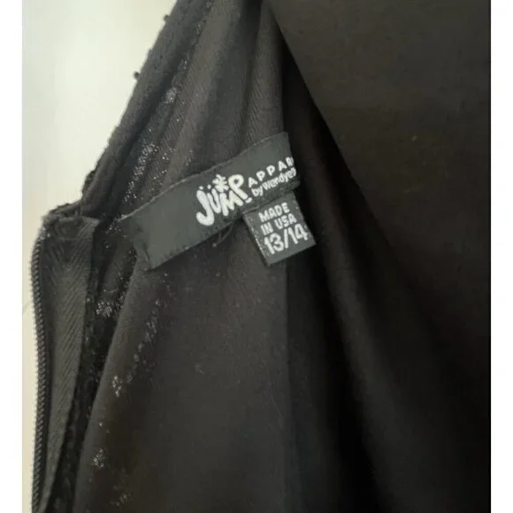 Jump Apparel 13/14 Sleeveless Maxi Formal Mermaid Dress Empire Waist Open Back - Picture 8 of 14